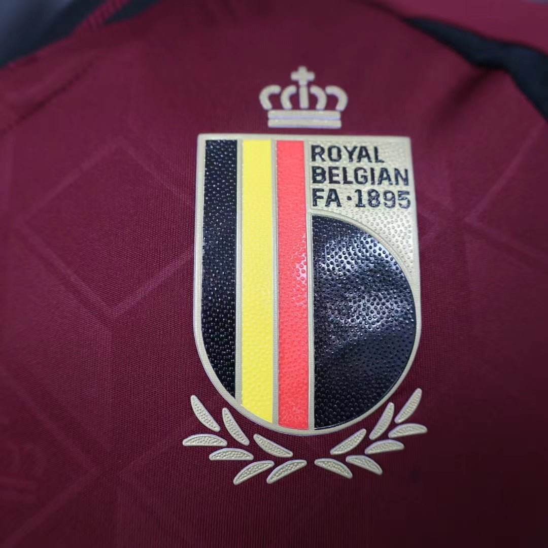 Belgium NT Player Version Home Jersey 2024 Euros