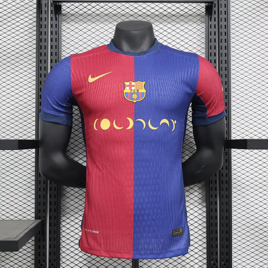 Fc Barcelona COLDPLAY Player Version Home Jersey 24/25
