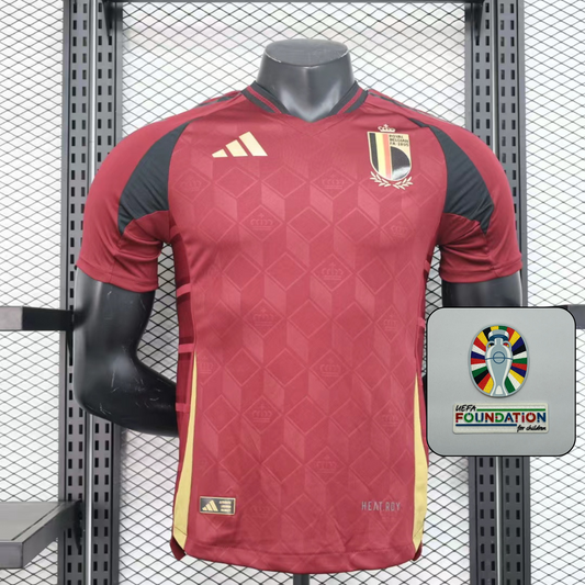 Belgium NT Player Version Home Jersey 2024 Euros